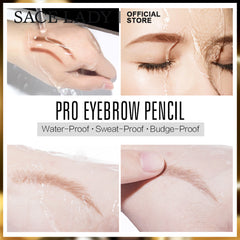 Sace Lady Waterproof Long-Lasting Eyebrow Pencil – Define, Shape, and Perfect Your Brows