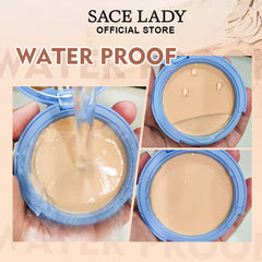 Oil Control Waterproof Pressed Face Powder | Matte Finish, Long-Lasting Shine-Free Wear