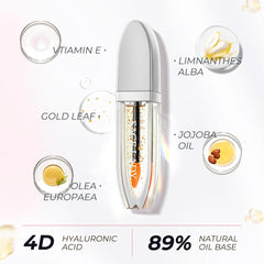 SACE LADY Tinted Lip Oil - Long-Lasting Waterproof Color-Changing Hydrating Lip Treatment