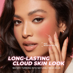 SACE LADY Water Tint Blush β Natural Fresh Look, Long-Lasting, Multi-Use Liquid Blush (Velvet Matte Finish)