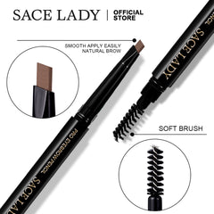 Sace Lady Waterproof Long-Lasting Eyebrow Pencil – Define, Shape, and Perfect Your Brows