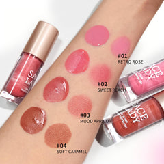 SACE LADY Water Tint Blush β Natural Fresh Look, Long-Lasting, Multi-Use Liquid Blush (Velvet Matte Finish)