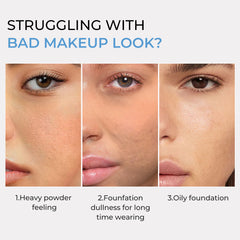 SACE LADY Oil Control Pressed Powder β Ultra-Fine, Blurring Matte Finish, Long-Lasting & Lightweight