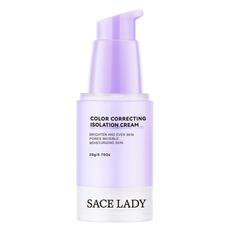 SACE LADY Face Primer Cream Blur Pore Color Corrector Makeup Base Moisturizing Brightening 20g
