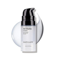 Sace Lady All Matte Oil-Control Face Primer – Pore Blurring, Long-Lasting Makeup Base