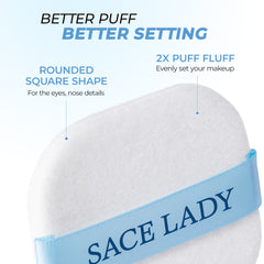 SACE LADY Oil Control Pressed Powder β Ultra-Fine, Blurring Matte Finish, Long-Lasting & Lightweight