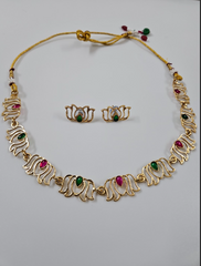 Heritage Golden Lotus Necklace
