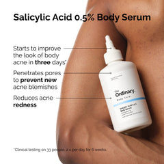 Salicylic Acid 0.5% Body Serum - Exfoliating & Blemish Treatment for Smooth Skin